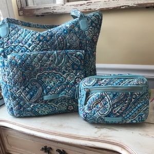 Vera Bradley Purse and Make-up Bag